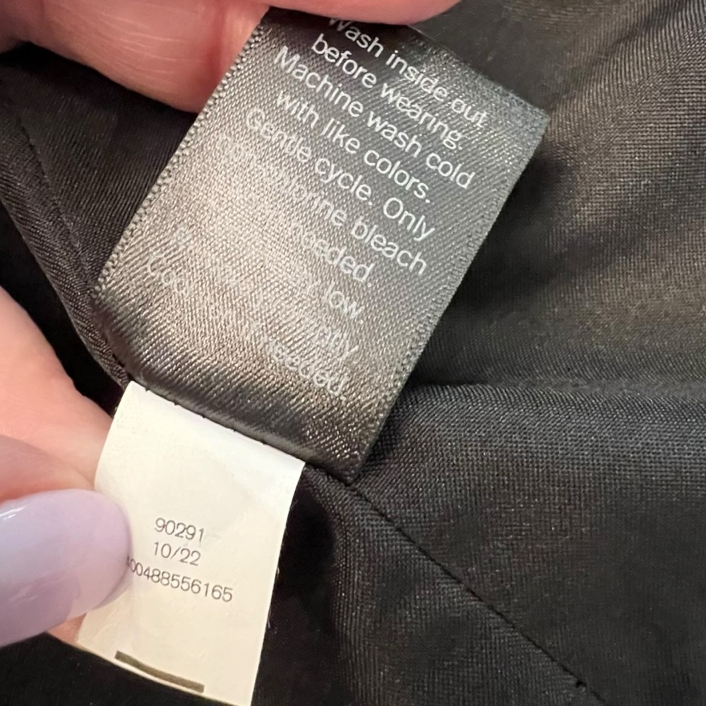 Simply Vera Vera Wang Women's Black Roll-Tab Relaxed Easy Blazer NEW $68 XXL - Picture 12 of 15